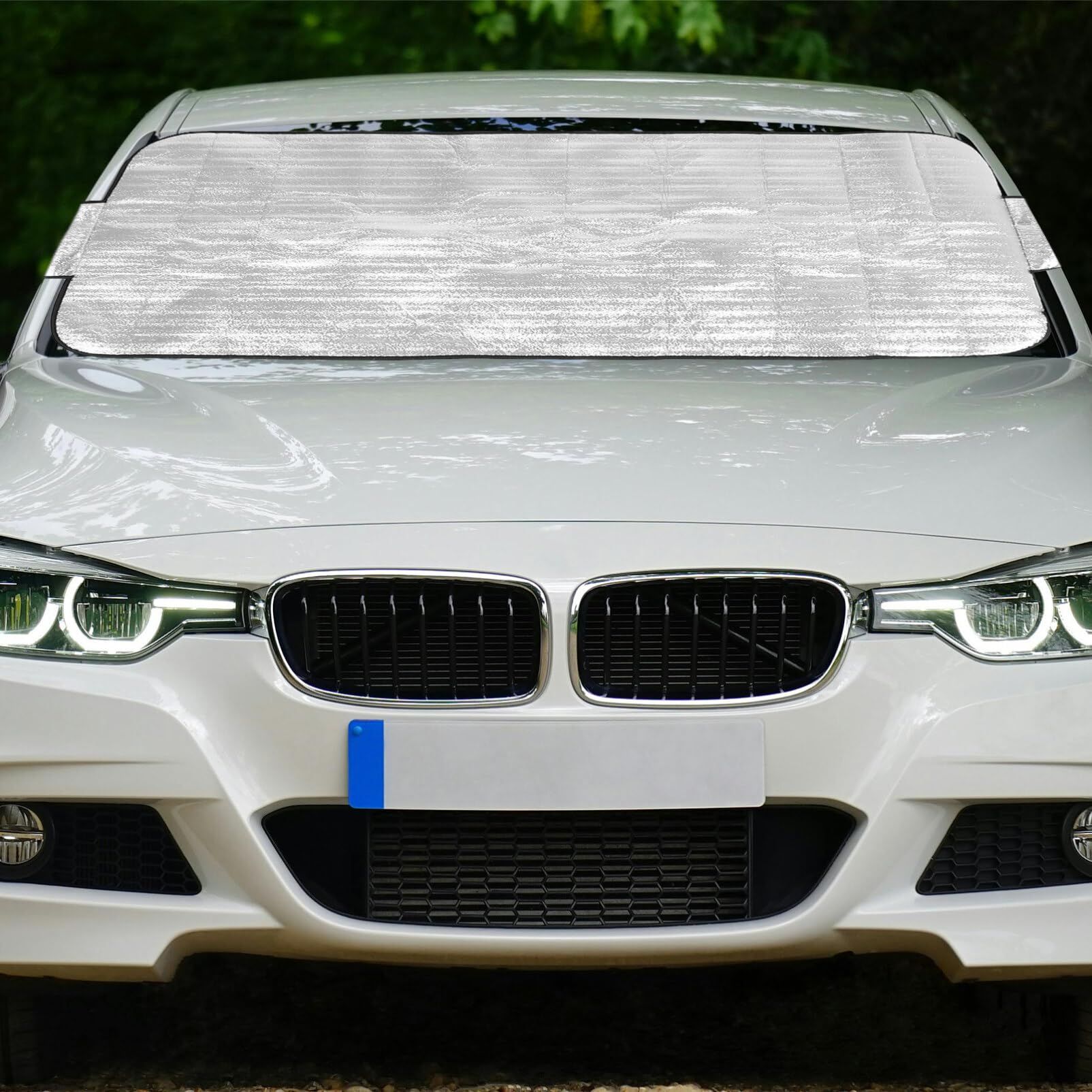 Car Windshield Sunshade,Front Car Sunshade Windshield, Aluminum Laminated view 2