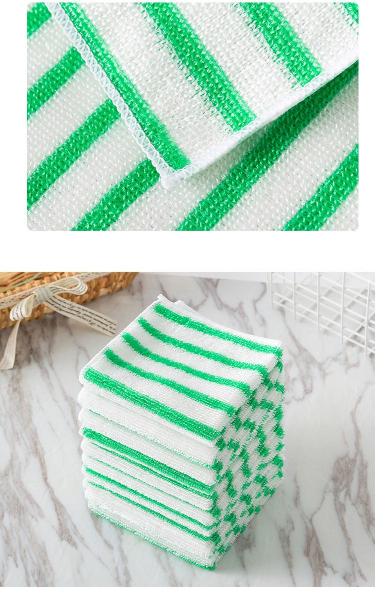 Kitchen Dish Cloths for Washing Cleaning Absorbent Dish Rags Drying Dish view 5