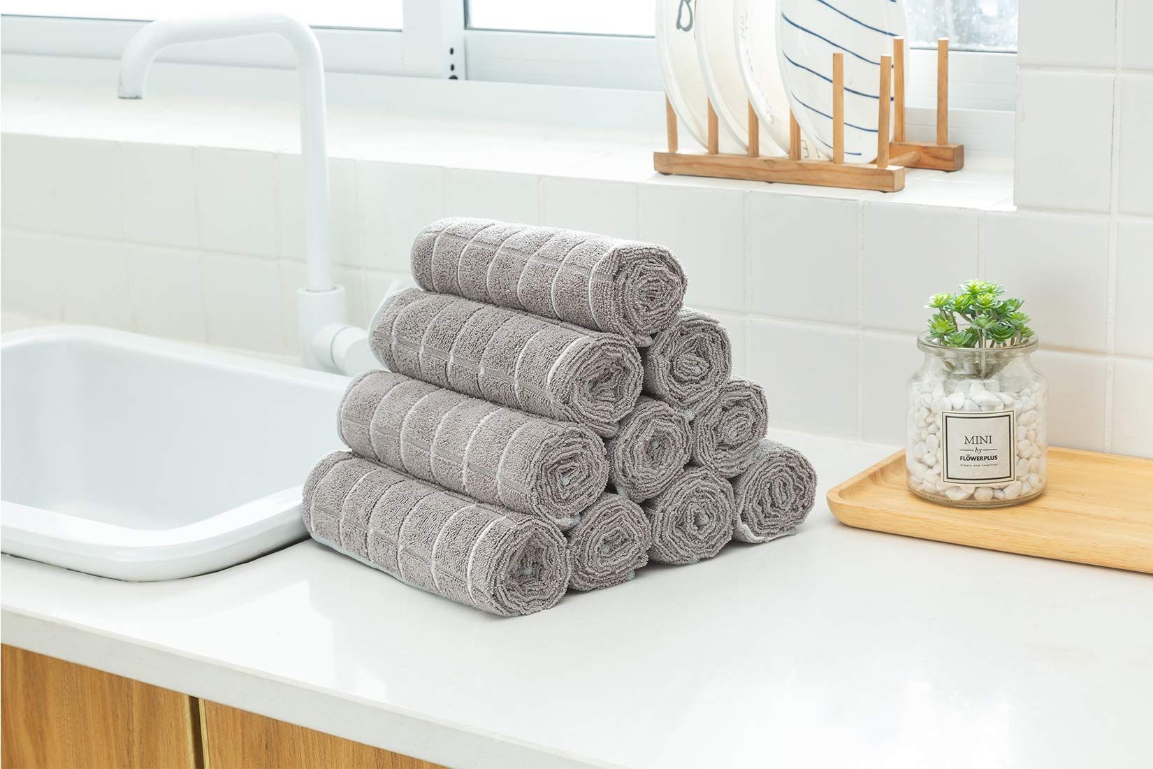 Microfiber Dish Towels - Soft view 5
