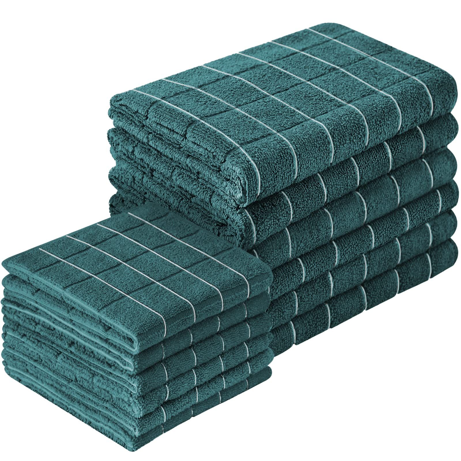 Microfiber Kitchen Towels and Dishcloths Set