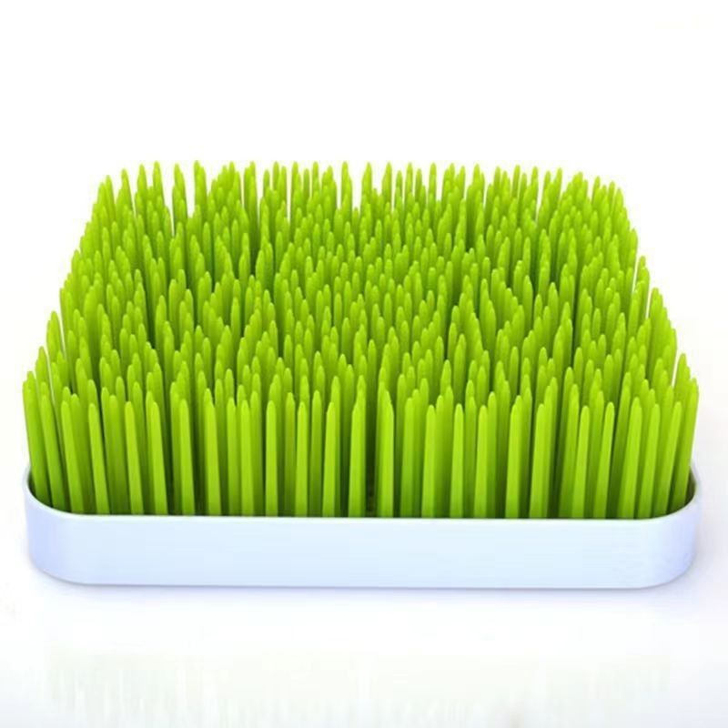 Lawn Countertop Baby Bottle Drying Rack - Green - Bottle Rack and Organizer