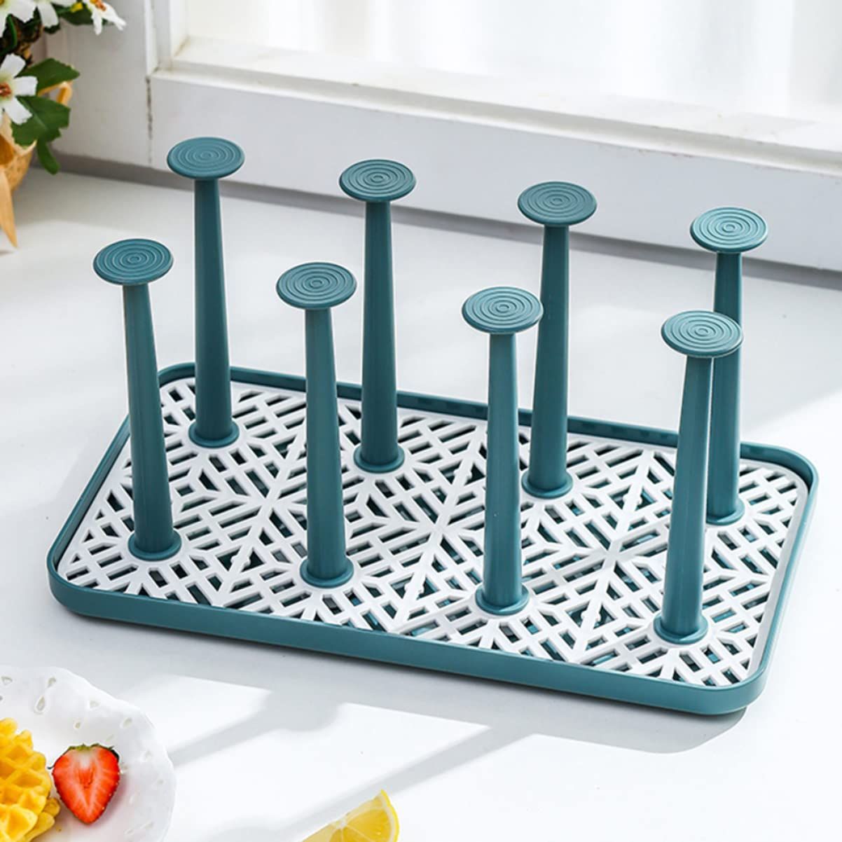 Cup Drainer Water Cup Rack Bottle Drying Stand Cup Shelf Cup Hanger Drain Rack view 2