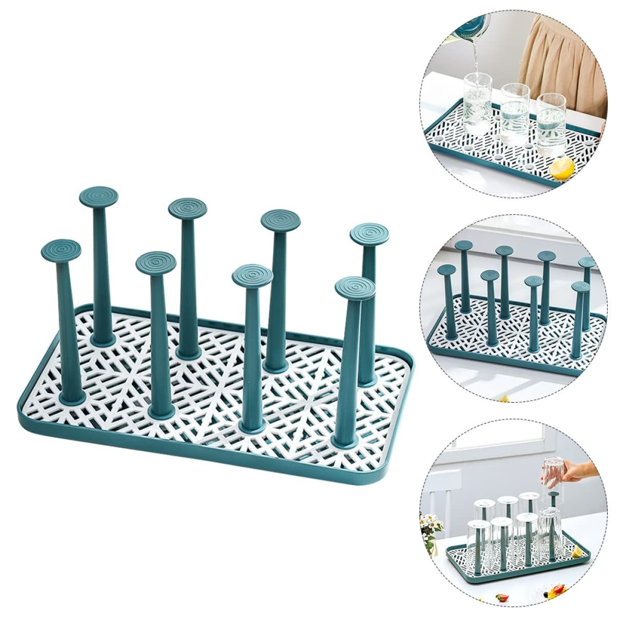 Cup Drainer Water Cup Rack Bottle Drying Stand Cup Shelf Cup Hanger Drain Rack view 4