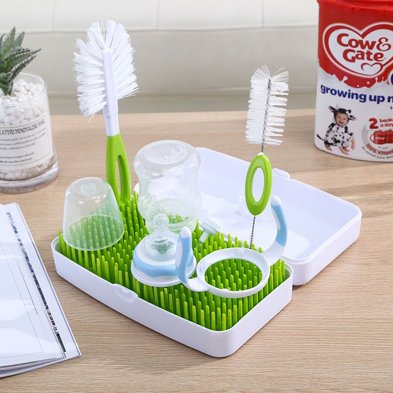 Countertop Baby Bottle Drying Rack - Space Saving Bottle Rack for Drying and view 2