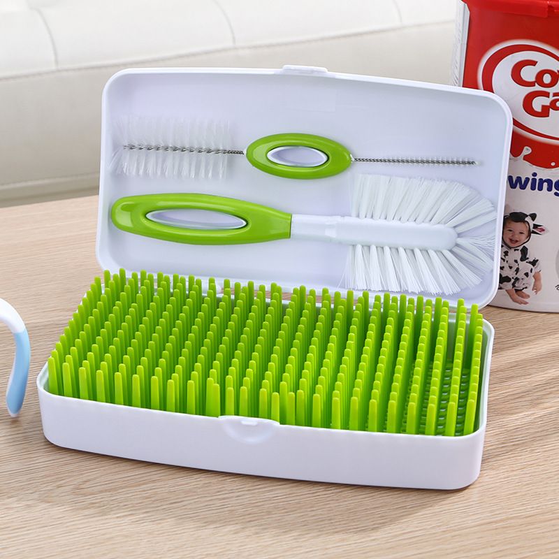 Countertop Baby Bottle Drying Rack - Space Saving Bottle Rack for Drying and view 5