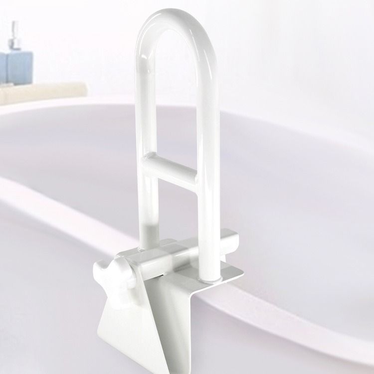 Adjustable Bathtub Safety Rail Shower Grab Bar Handle view 2