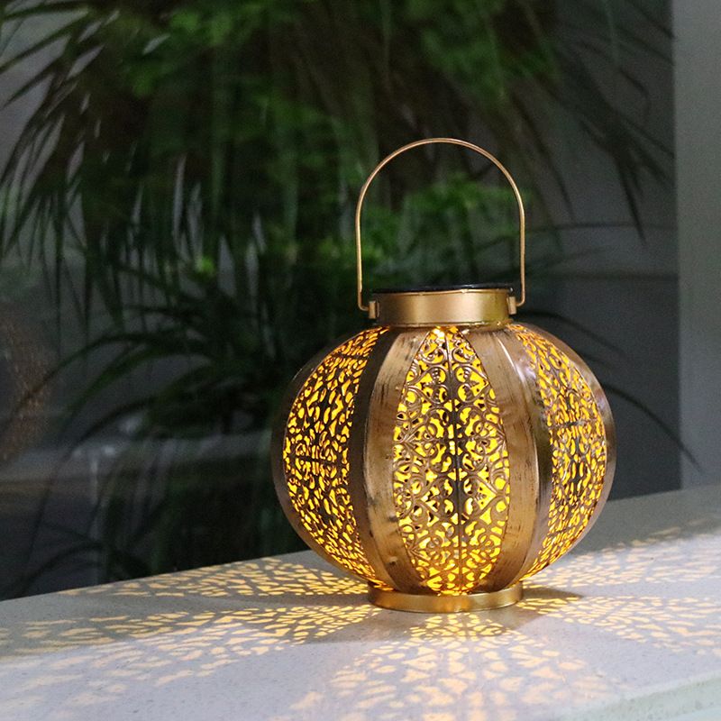 Hanging Lights Vintage Chandelier Outdoor Decor Outdoor Table Lantern Backyard view 2