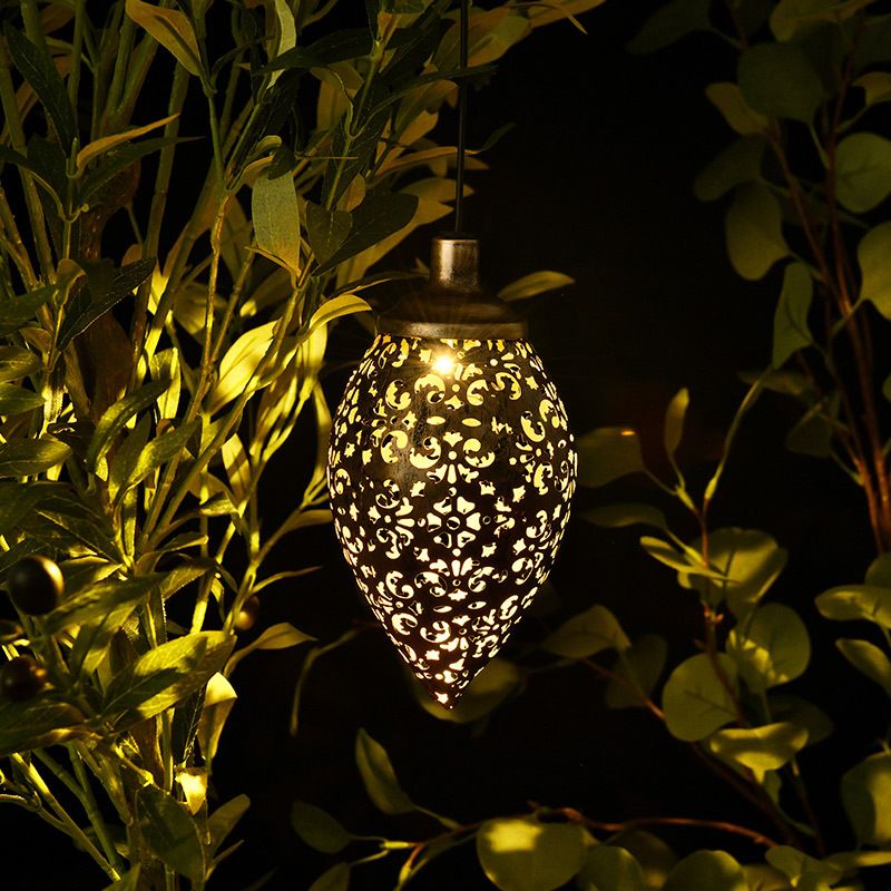 Hanging Solar Lantern Outdoor Waterproof view 2