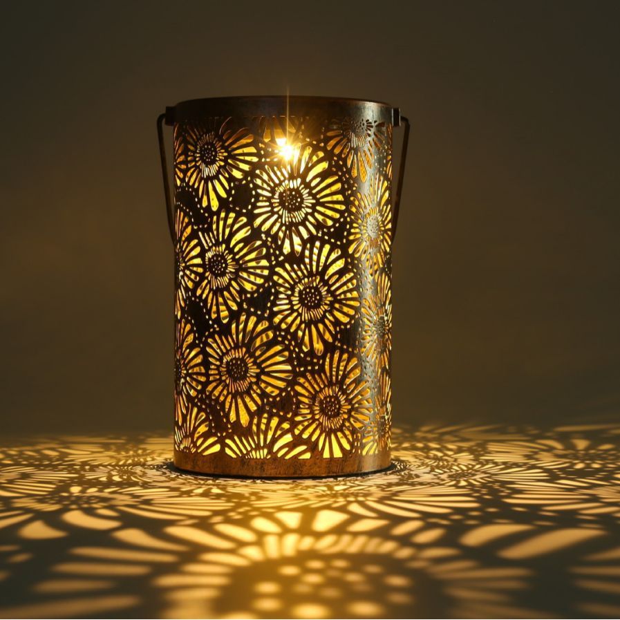 Large Size Solar Lantern Outdoor Waterproof Hanging Lanterns Solar Lights view 2