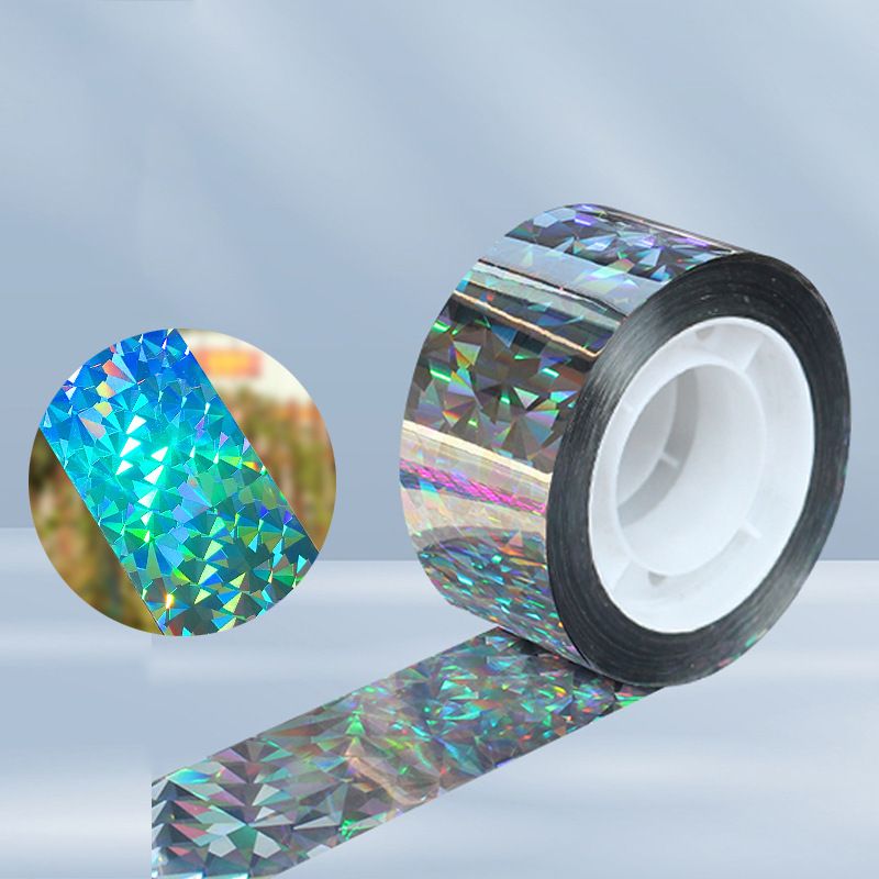 Bird Scare Ribbon Double Sided Holographic Reflective Ribbon Tape to Keep Away