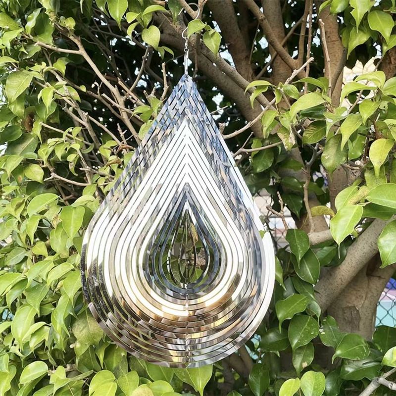 Chasing birds Flowing-Light Effect Courtyard Decorations Made of Stainless view 3