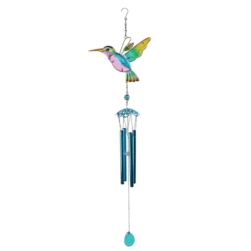 Hummingbird Wind Chimes are Used for Windows view 2