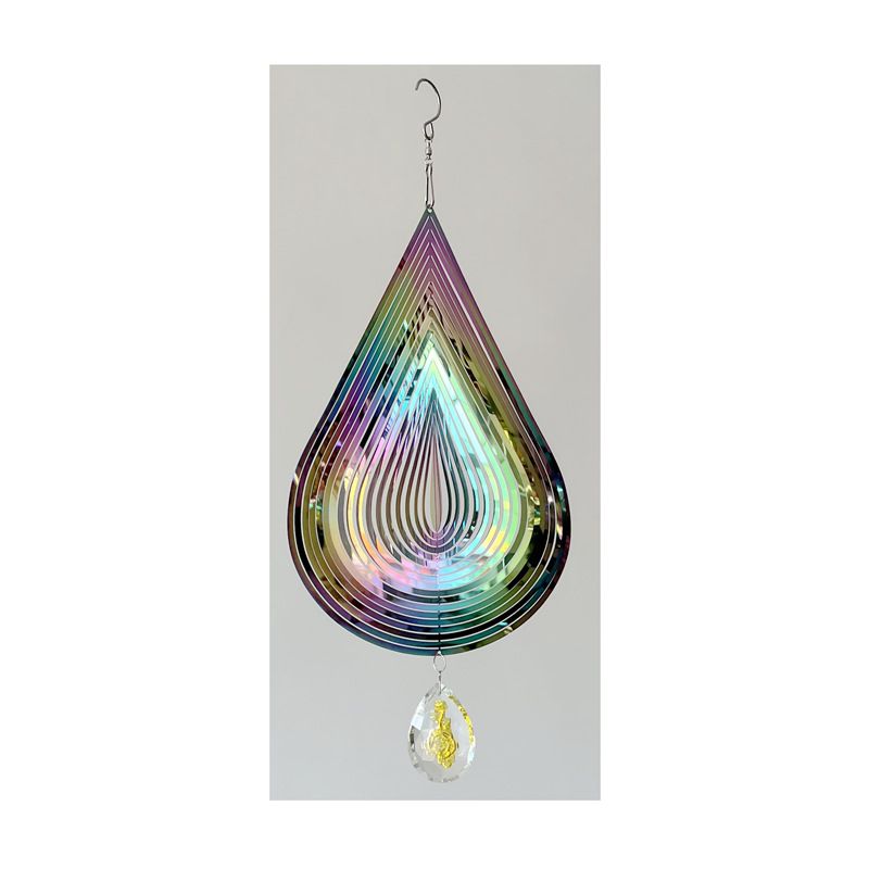 Colorful Crystals Pendant and Hanging Swivel Hooks with Extended Wireropes view 4