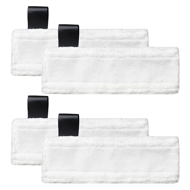 8Pcs Replacement Microfibre Mop Cloths with Pads Set Fits for Steam Cleaner view 2