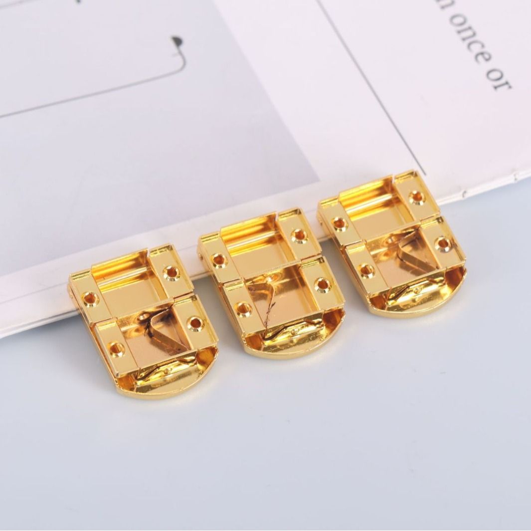 4Pcs Toggle Catch Lock, 25*33mm 9g (LxW) Zinc Alloy Hasp Lock Latch Clasp for view 3