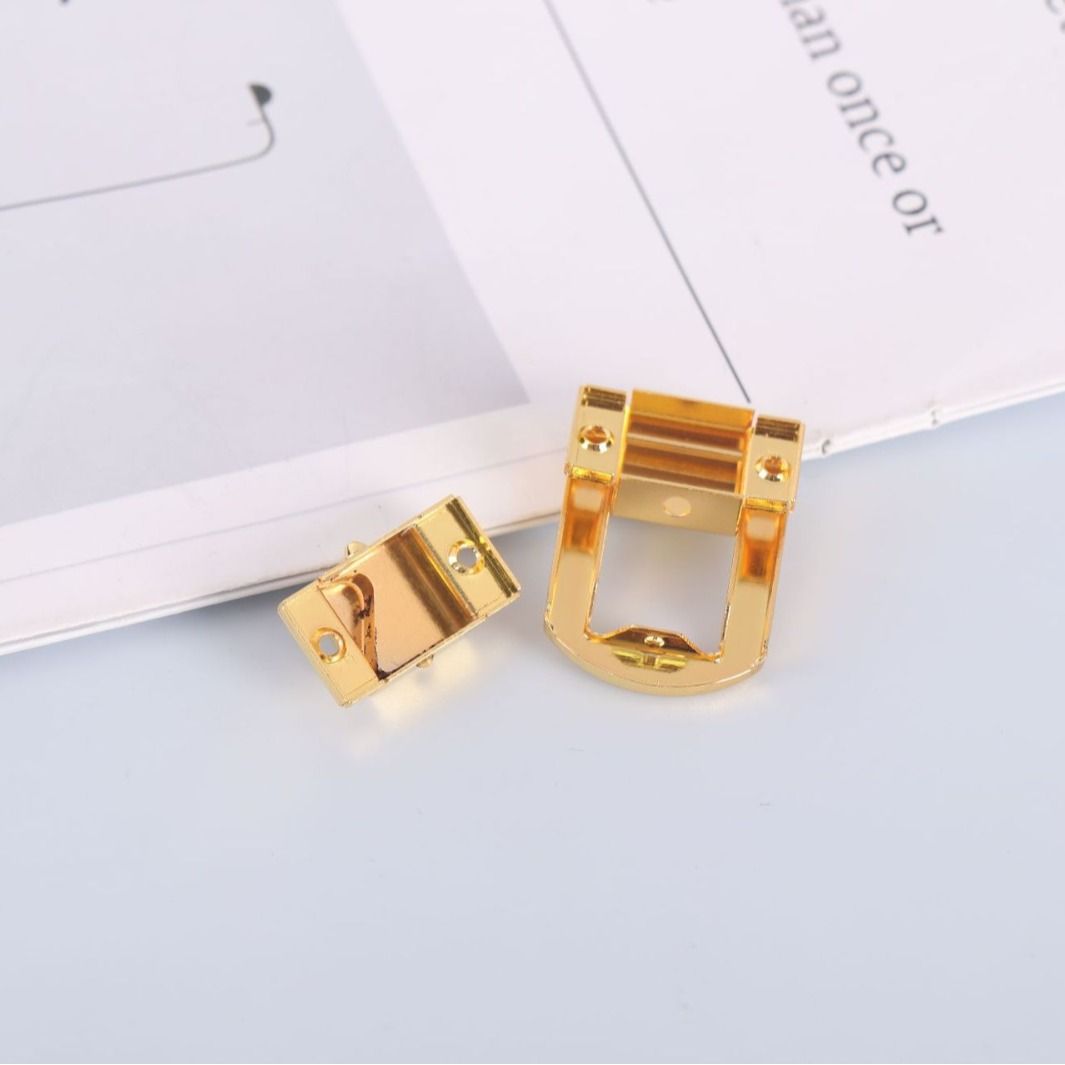 4Pcs Toggle Catch Lock, 25*33mm 9g (LxW) Zinc Alloy Hasp Lock Latch Clasp for view 4