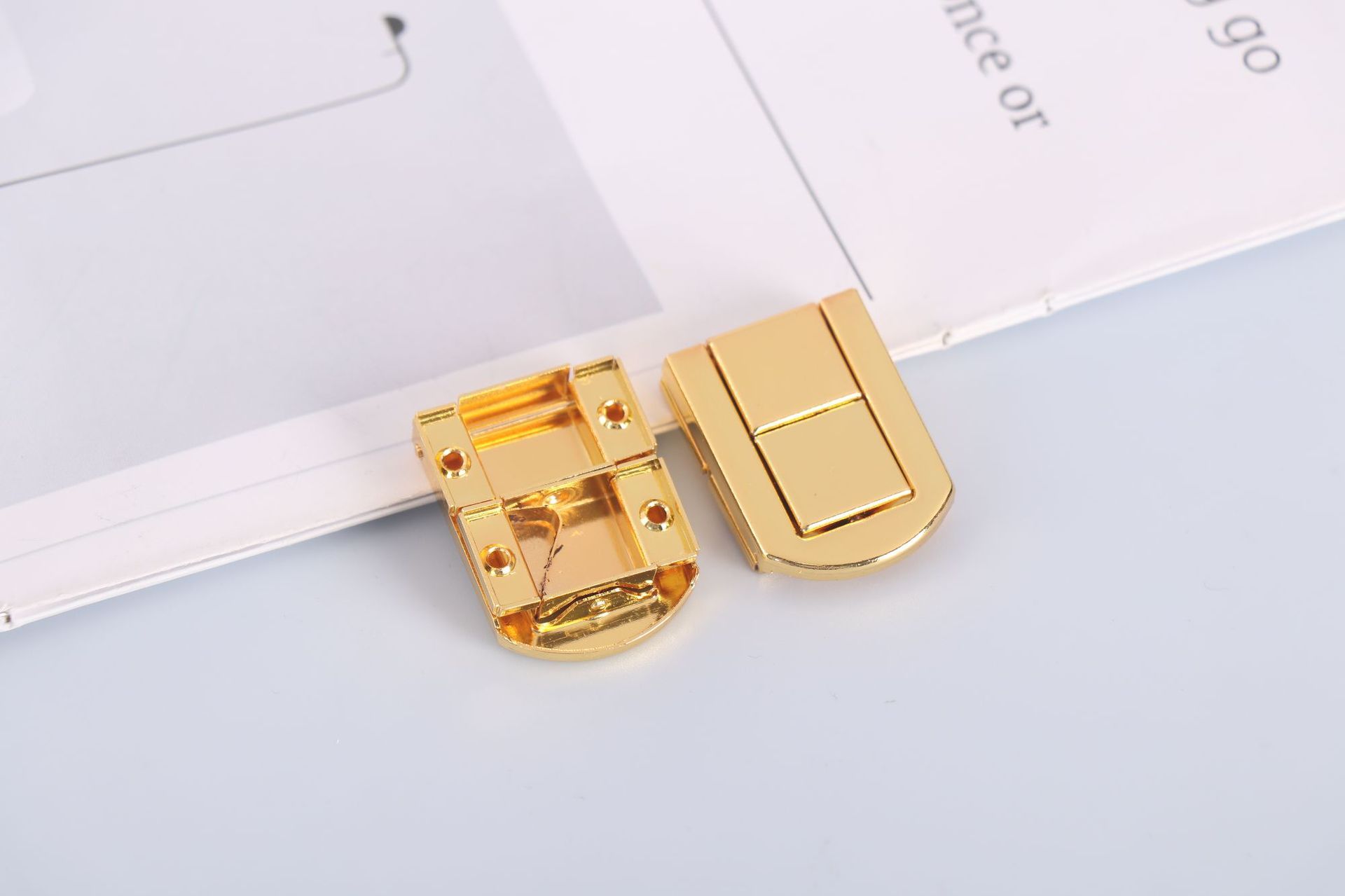 4Pcs Toggle Catch Lock, 25*33mm 9g (LxW) Zinc Alloy Hasp Lock Latch Clasp for view 5