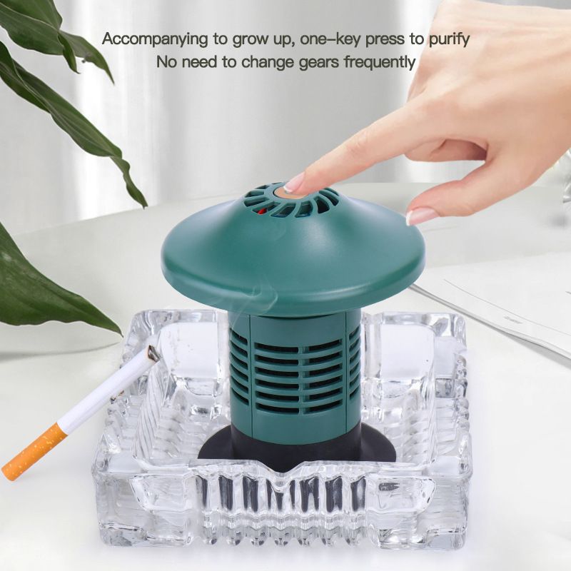 Smoke Air Filter Car Narrow Space Toilet Pet Area USB Portable Cigarette Odor view 3