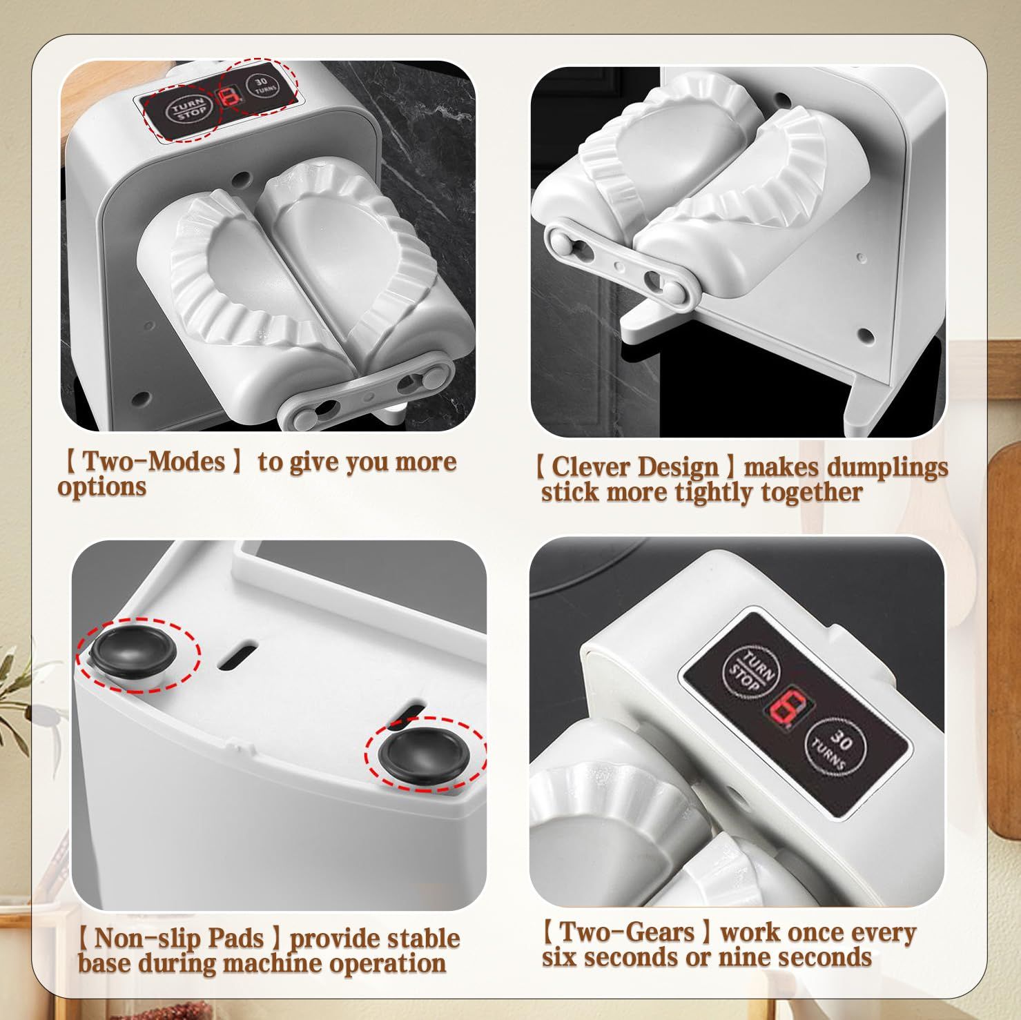 Household Quicken Dumpling Maker Press Mould view 3