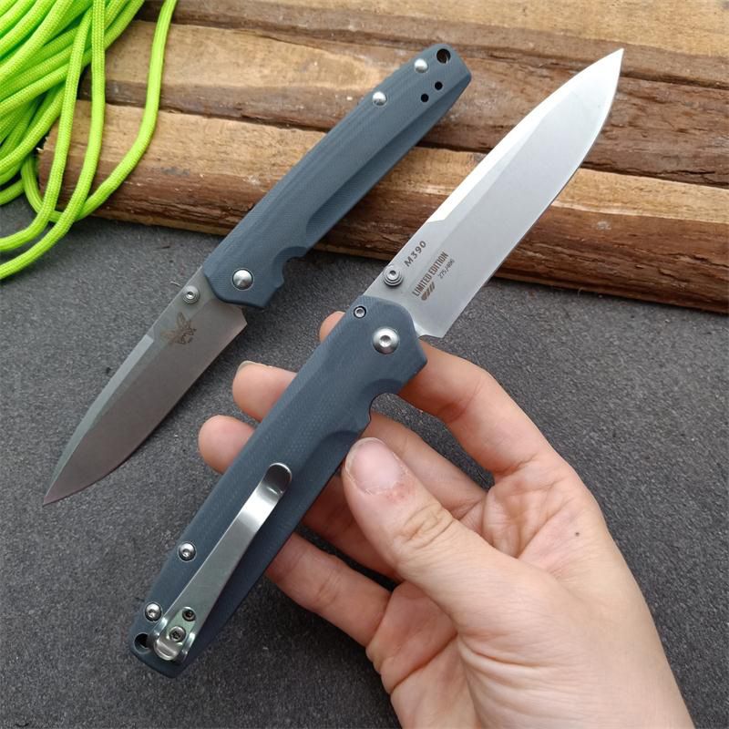 Pocket Folding Knife- Button Lock Knife with Thumb Stud Opener for view 2