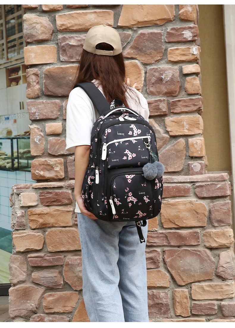 Kids Character School Backpacks Plush for Girls with Side Pockets view 4