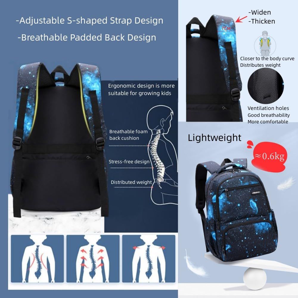 Kids Backpack for Boys Girls Elementary School Backpacks Boys Children view 2