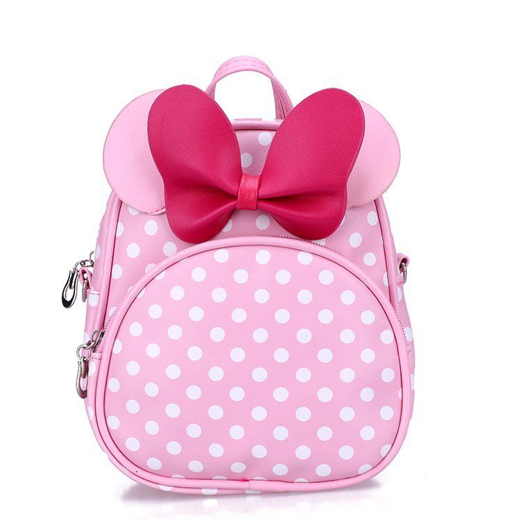 Backpack for Girls Small Backpack Cute Mini Mouse Backpack for Toddler Girl
