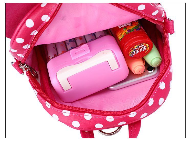 Backpack for Girls Small Backpack Cute Mini Mouse Backpack for Toddler Girl view 5