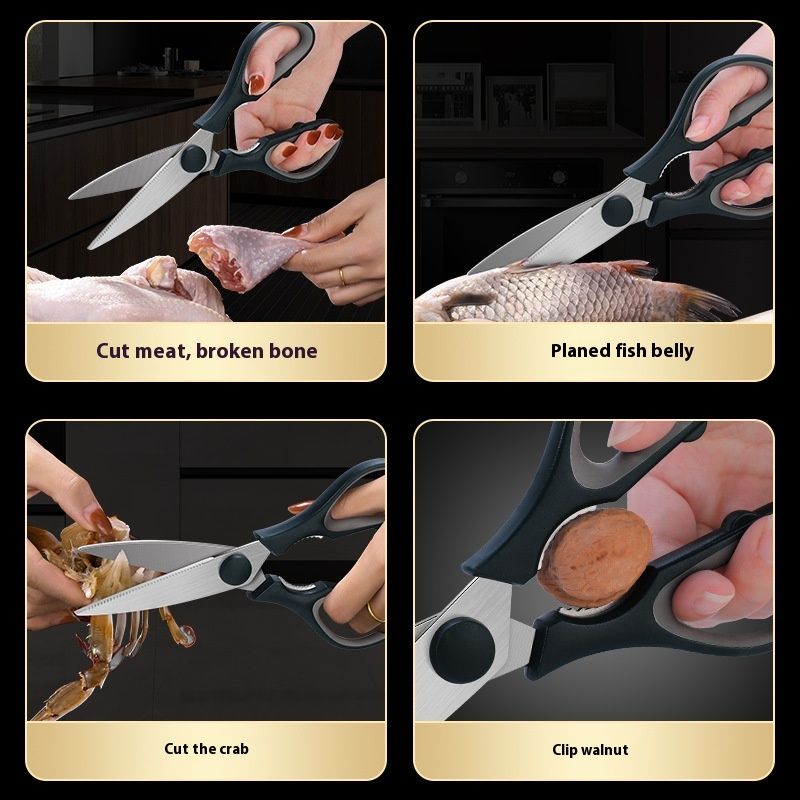 Premium Kitchen Scissors All Purpose Heavy Duty Kitchen Shears for Food view 4
