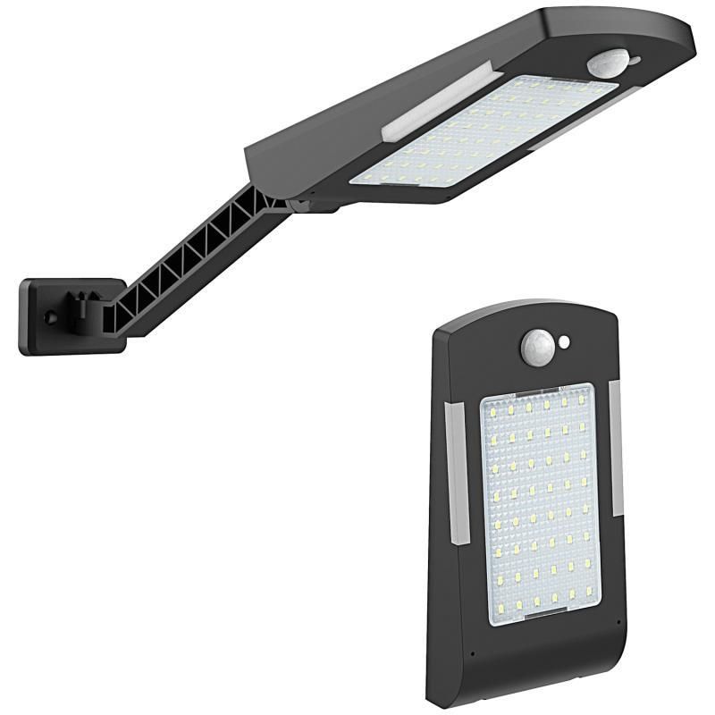 2pcs Solar Powered Lights Outdoor Wall Sconce Lights Outdoor Sconces Wall view 2