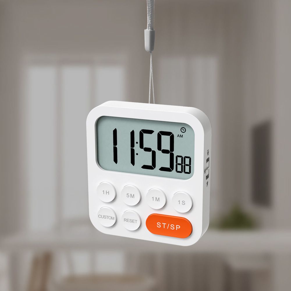Kitchen Timer Learning Cooking Timer Clock Countdown Bedroom Fitness Student view 2