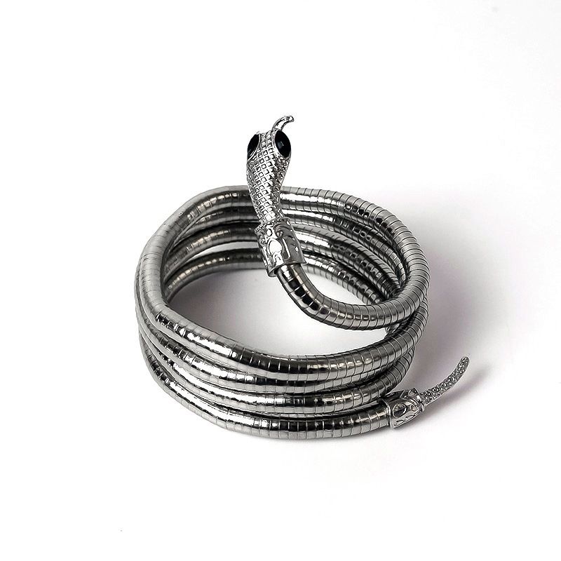 Necklace Retro Adjustable Snake Shape Collar Necklace Fashion Accessories for