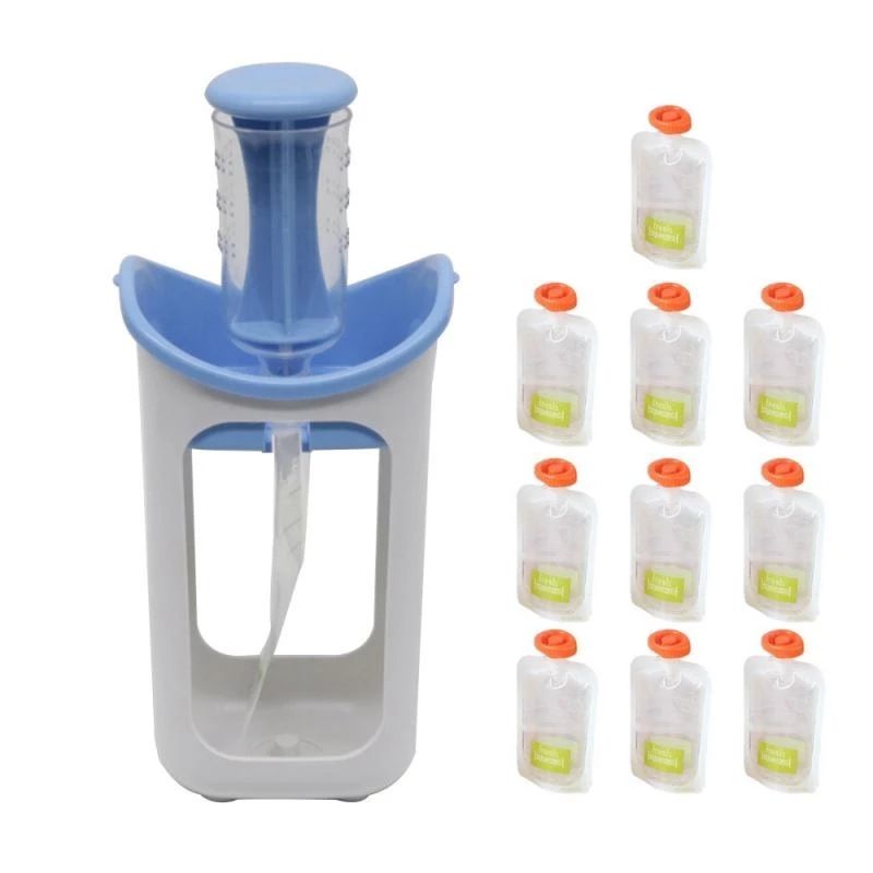 Baby Squeeze Station Fruit Puree Squeeze Station Infant Baby Food Maker with