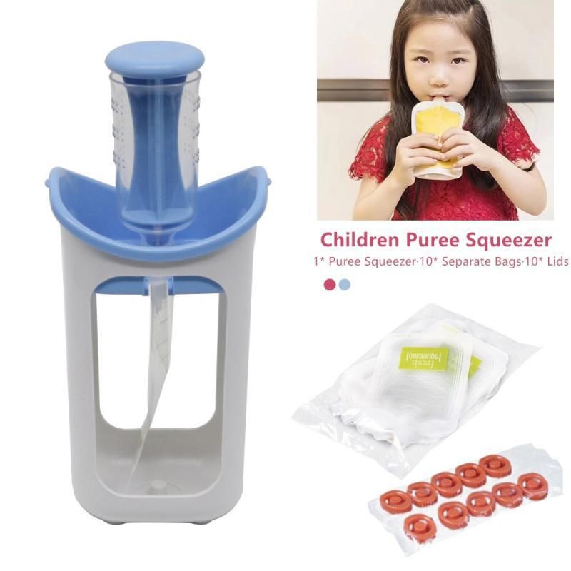 Baby Squeeze Station Fruit Puree Squeeze Station Infant Baby Food Maker with view 3