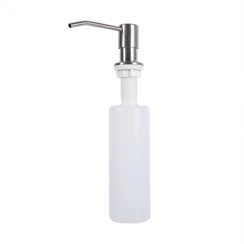 Undermount Sink 2 Pcs Hand Press Pump Lotion Dispenser Refillable Hand Soap view 2