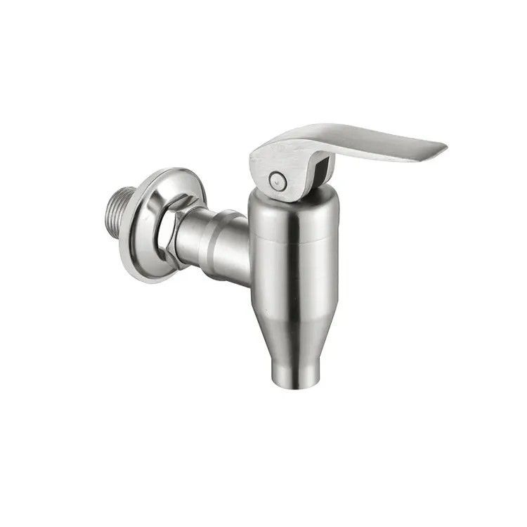 Push Style Faucet Stainless Steel Spigot For Beverage Dispenser view 4