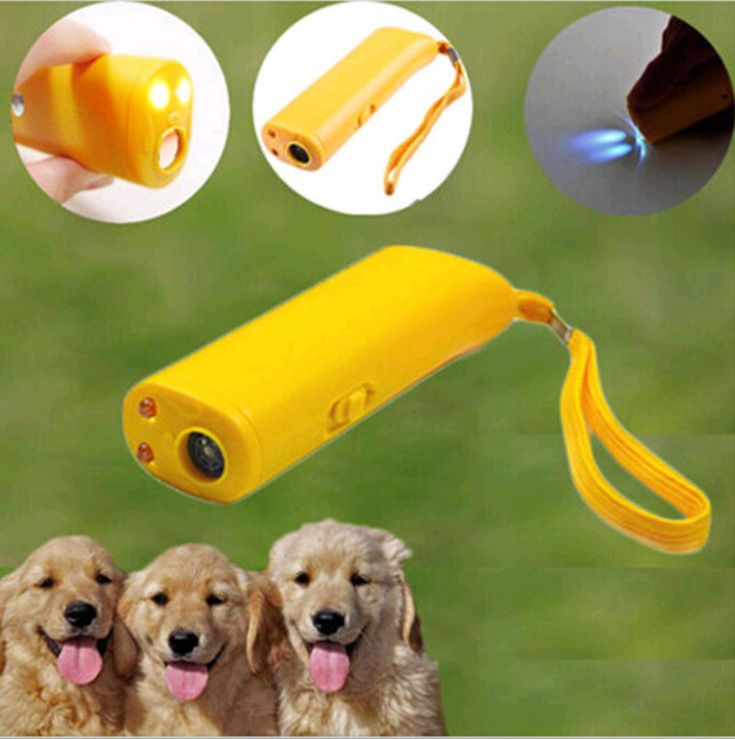 Handheld Dog Trainer, 3 in 1 with LED Flashlight,Bark Stopper Dog Trainer view 4