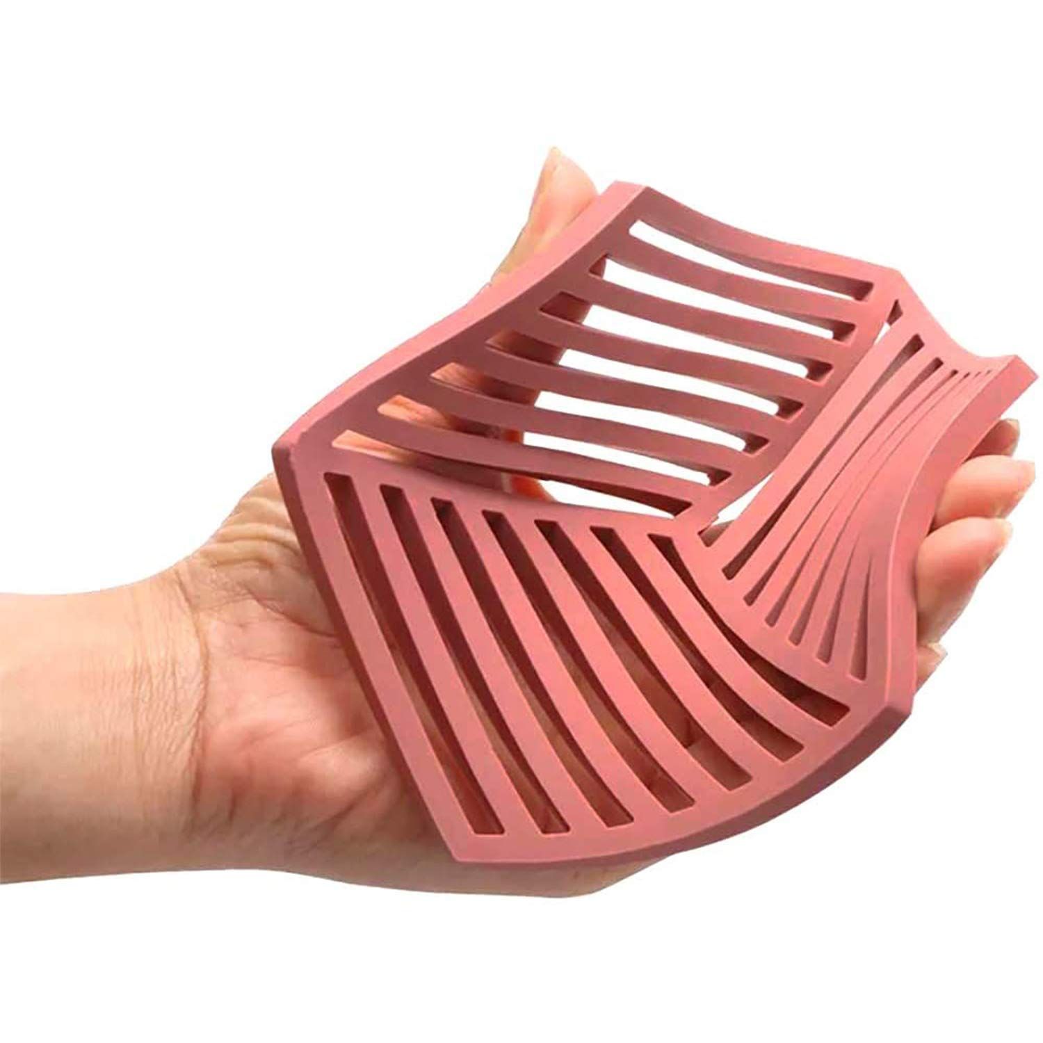 Silicone Trivet Mats & Hot Pads - 3 Set Multi-Use Insulated Flexible Durable view 3