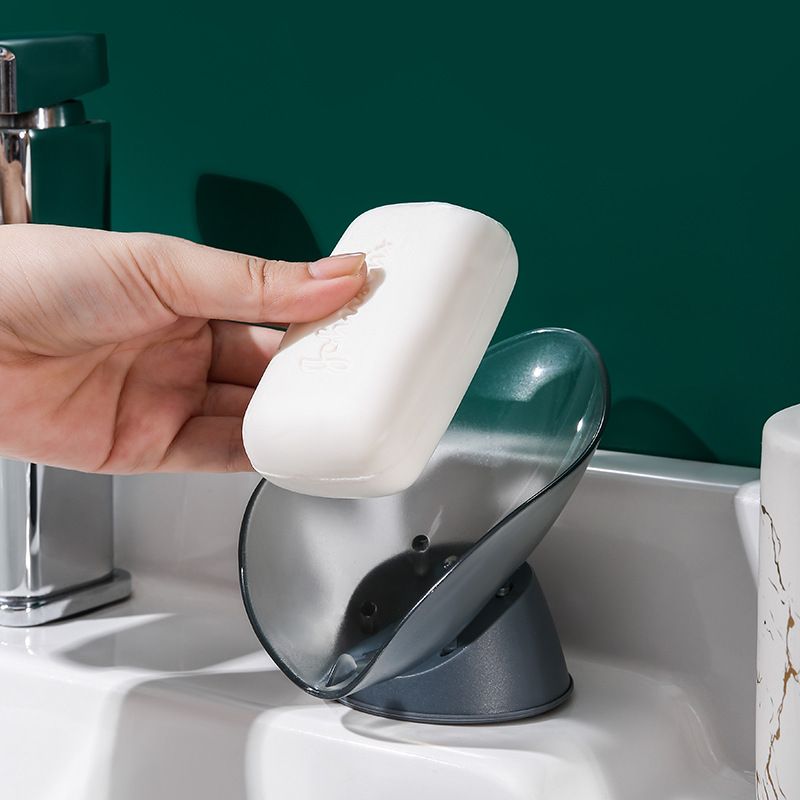 Soap Holder 2pcs Boxes Soap Box Soap Dish Holder Sponge Plastic Plastic Soap view 2