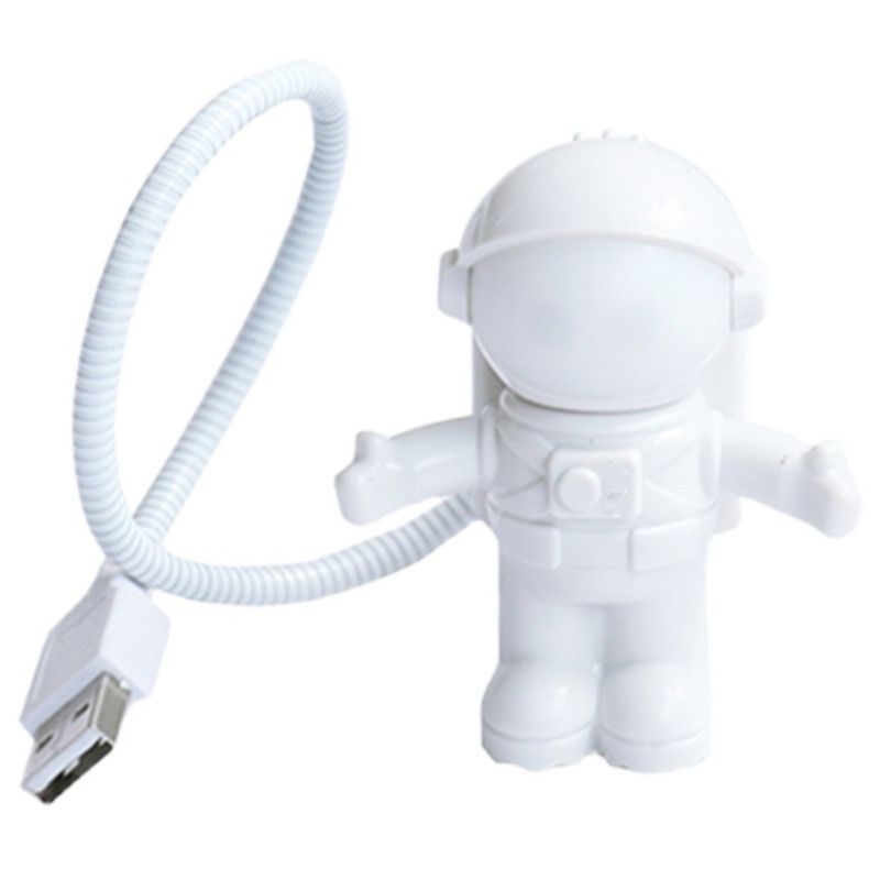 USB LED Reading Light, Creative Astronaut Astronaut LED Flexible USB Light for — image 1