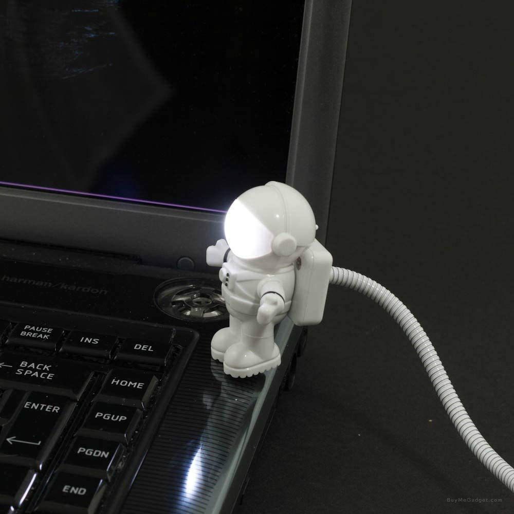 USB LED Reading Light, Creative Astronaut Astronaut LED Flexible USB Light for view 2