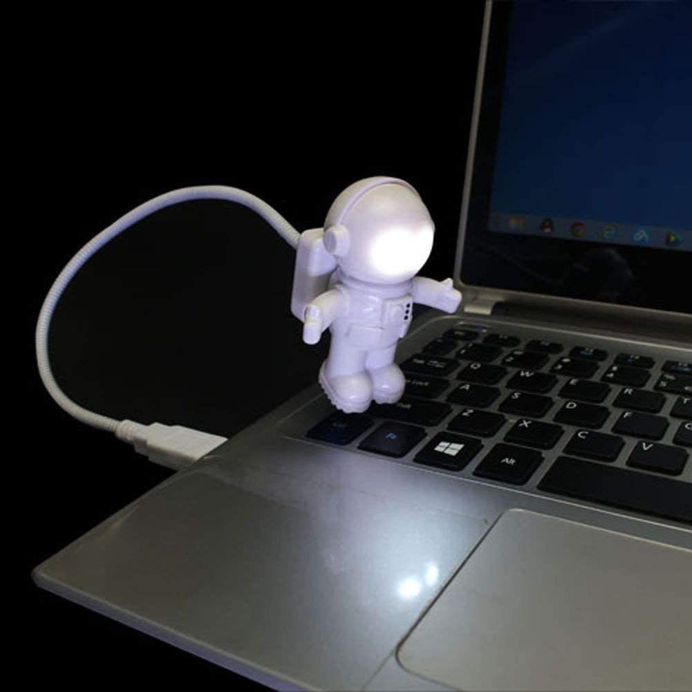 USB LED Reading Light, Creative Astronaut Astronaut LED Flexible USB Light for view 3