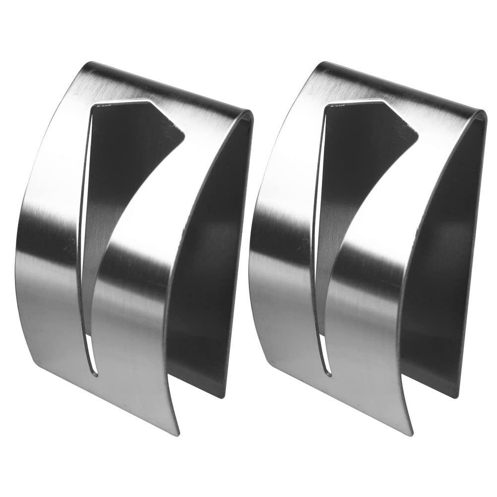 Towel Hook Holder Grabber Self Adhesive Stainless Steel Kitchen Dish Towel