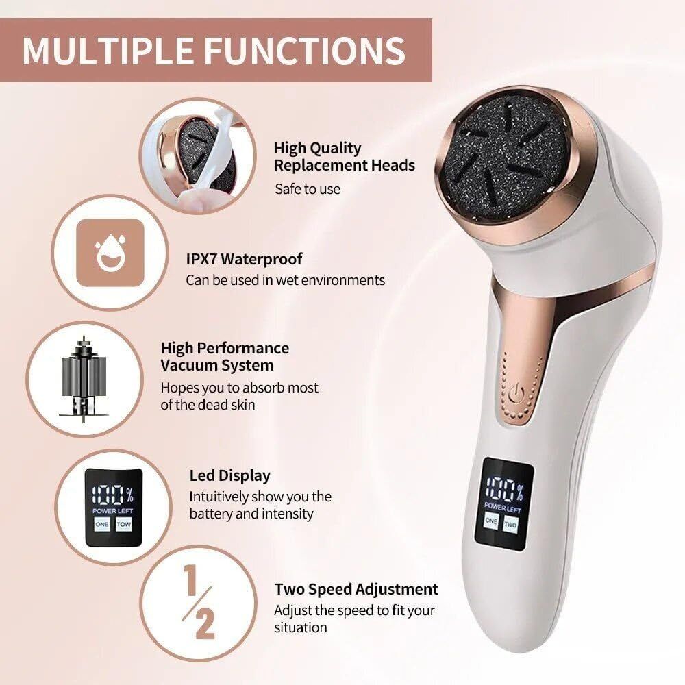 Pedicure Machine Digital Display Electric Pedicure Sander Foot Polisher with view 5