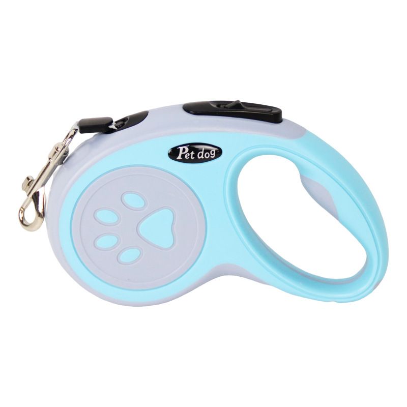 Retractable Dog Leash,Outdoor Dog Walking Leash, One-Hand Brake, Pause