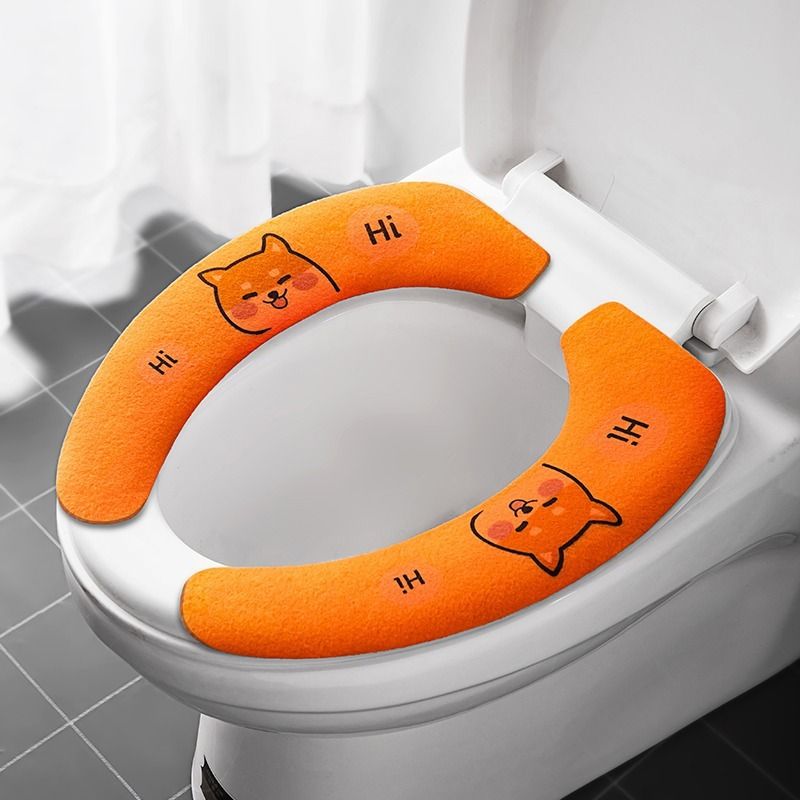 4 Pcs Toilet Pad Toilet Seat Toilet Bowl Seat Washable Toilet Seat Accessory view 2