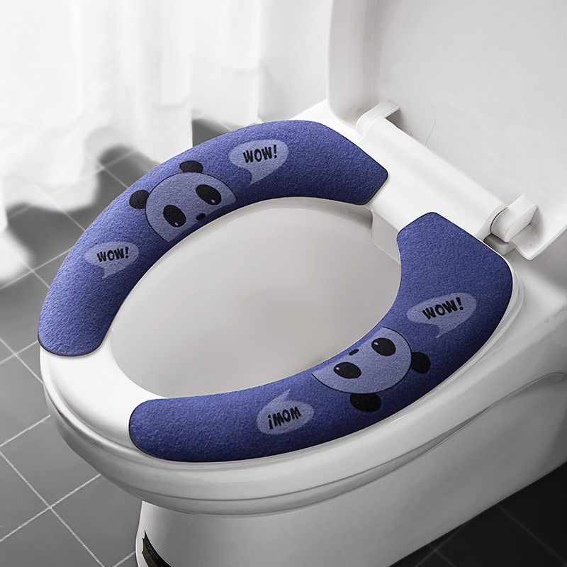 4 Pcs Toilet Pad Toilet Seat Toilet Bowl Seat Washable Toilet Seat Accessory view 3