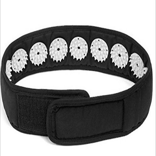 Migraine Headband Hand Tools Head Neck Massage Belt Muscle Relaxation Face view 2