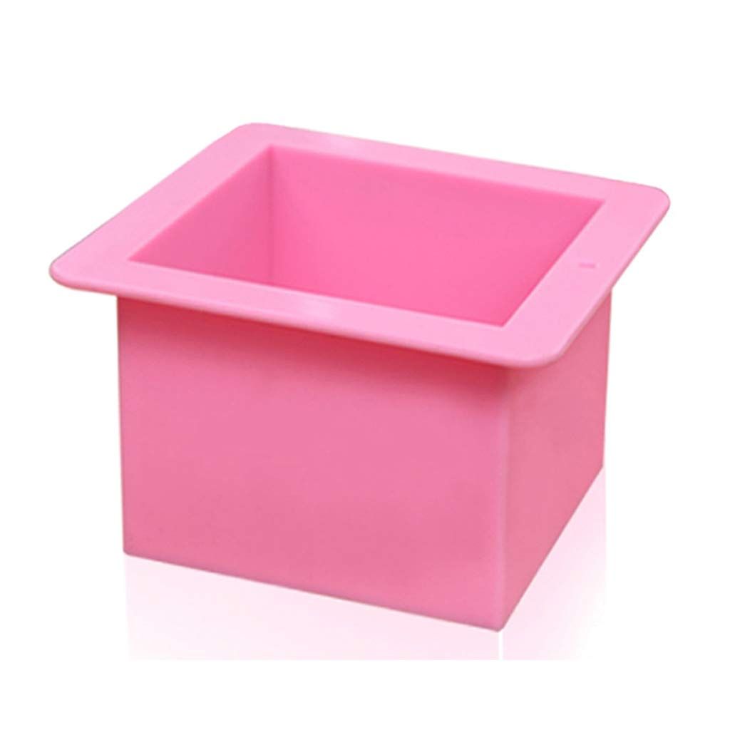 Large Cube Square Soap Making Mold Silicone Candle Mold Non-Stick Square