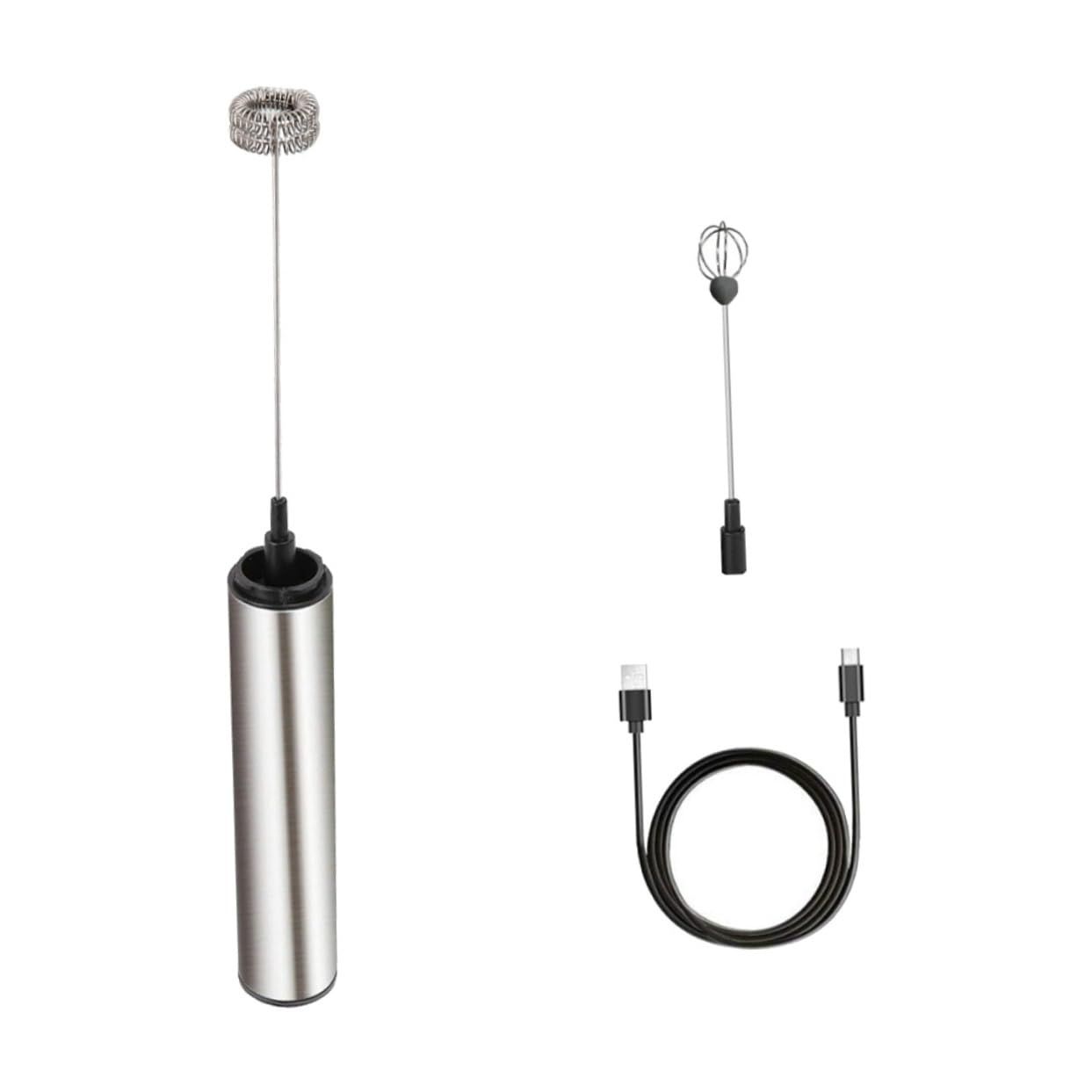 1 Set Electric Milk Frother Egg Portable Milk Frother Mini Mixer Egg Maker